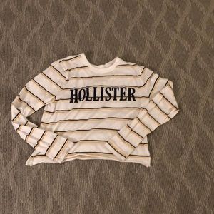 White hollister long sleeve